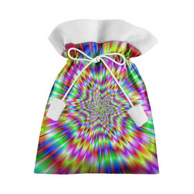 Подарочный 3D мешок с принтом Спектральная иллюзия в Санкт-Петербурге, 100% полиэстер | Размер: 29*39 см | взрыв | гипноз | движение | краски | красочный фон | обман зрения | оптическая иллюзия | погружение | текстура | фокус | цветовой спектр