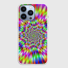 Чехол для iPhone 13 Pro с принтом Спектральная иллюзия в Санкт-Петербурге,  |  | взрыв | гипноз | движение | краски | красочный фон | обман зрения | оптическая иллюзия | погружение | текстура | фокус | цветовой спектр