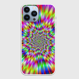 Чехол для iPhone 13 Pro Max с принтом Спектральная иллюзия в Санкт-Петербурге,  |  | взрыв | гипноз | движение | краски | красочный фон | обман зрения | оптическая иллюзия | погружение | текстура | фокус | цветовой спектр