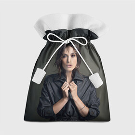 Подарочный 3D мешок с принтом Кира Найтли в Санкт-Петербурге, 100% полиэстер | Размер: 29*39 см | Тематика изображения на принте: keira knightley | британская актриса | кира найтли | оскар