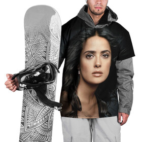 Накидка на куртку 3D с принтом Сальма Хайек в Санкт-Петербурге, 100% полиэстер |  | Тематика изображения на принте: salma hayek | актриса | мексикано американская | певица | продюсер | режиссёр | сальма хайек