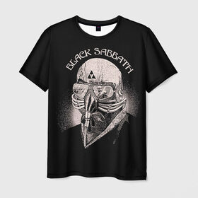 Мужская футболка 3D с принтом Black Sabbath в Санкт-Петербурге, 100% полиэфир | прямой крой, круглый вырез горловины, длина до линии бедер | Тематика изображения на принте: black sabbath
