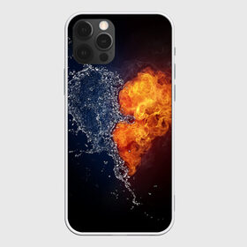 Чехол для iPhone 12 Pro Max с принтом Water and flames heart в Санкт-Петербурге, Силикон |  | Тематика изображения на принте: вода | огонь огонь и вода | пар | прикольное | разное | сердце