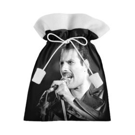 Подарочный 3D мешок с принтом Фредди Меркьюри в Санкт-Петербурге, 100% полиэстер | Размер: 29*39 см | freddie mercury | queen. | автор песен | британский | вокалист | певец | рок группа | фредди меркьюри