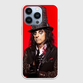 Чехол для iPhone 13 Pro с принтом Элис Купер в Санкт-Петербурге,  |  | alice cooper | vincent damon furnier | автор песен | американский | винсент дэймон фурнье | рок певец | фёрниэр | шок рокер | элис купер