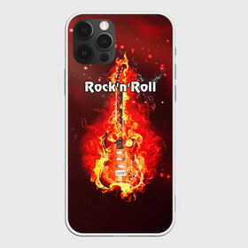 Чехол для iPhone 12 Pro Max с принтом RocknRoll в Санкт-Петербурге, Силикон |  | rocknroll | гитара | музыка | рок