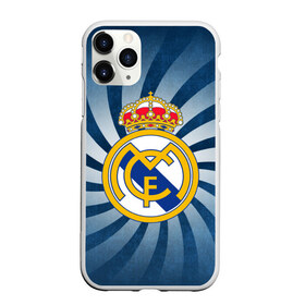 Чехол для iPhone 11 Pro матовый с принтом Реал Мадрид в Санкт-Петербурге, Силикон |  | Тематика изображения на принте: real madrid | реал мадрид | футбол