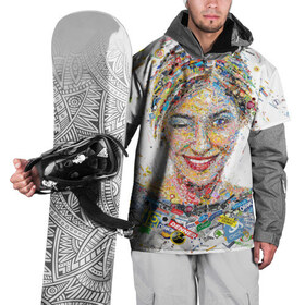 Накидка на куртку 3D с принтом brands в Санкт-Петербурге, 100% полиэстер |  | Тематика изображения на принте: brands | девушка | прикольное | разное