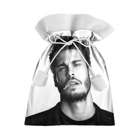 Подарочный 3D мешок с принтом Батист Джиабикони в Санкт-Петербурге, 100% полиэстер | Размер: 29*39 см | baptiste giabiconi | батист джиабикони | певец | французский манекенщик