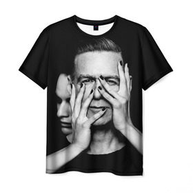 Мужская футболка 3D с принтом Брайан Адамс в Санкт-Петербурге, 100% полиэфир | прямой крой, круглый вырез горловины, длина до линии бедер | bryan adams | автор | брайан адамс | гитарист | исполнитель песен | канадский | рок музыкант