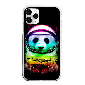 Чехол для iPhone 11 Pro матовый с принтом Панда космонавт в Санкт-Петербурге, Силикон |  | Тематика изображения на принте: астронавт | звезды | космонавт | космос | панда | радуга