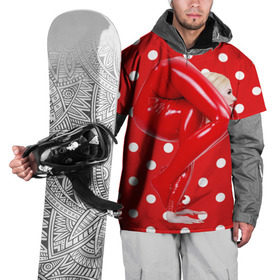 Накидка на куртку 3D с принтом Гибкость в Санкт-Петербурге, 100% полиэстер |  | Тематика изображения на принте: белый | германия | гибкость | горошек | девушка | красный | латекс | юлия гюнтель
