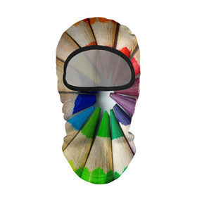Балаклава 3D с принтом Карандаши в Санкт-Петербурге, 100% полиэстер, ткань с особыми свойствами — Activecool | плотность 150–180 г/м2; хорошо тянется, но при этом сохраняет форму. Закрывает шею, вокруг отверстия для глаз кайма. Единый размер | карандаш | радуга | разноцветная | цветная
