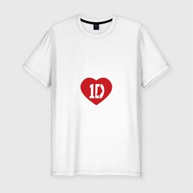 Мужская футболка премиум с принтом One Direction в Санкт-Петербурге, 92% хлопок, 8% лайкра | приталенный силуэт, круглый вырез ворота, длина до линии бедра, короткий рукав | ван дирекшен | зейн малик | лиам пейн | луи томлинсон | найл хоран
