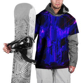 Накидка на куртку 3D с принтом Минимализм в Санкт-Петербурге, 100% полиэстер |  | Тематика изображения на принте: гранж | краска | новые | прикольные | текстуры | цветные