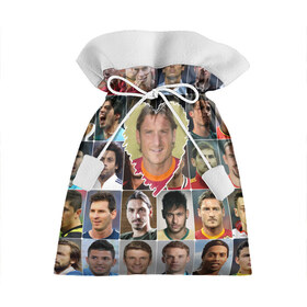 Подарочный 3D мешок с принтом Франческо Тотти - лучший в Санкт-Петербурге, 100% полиэстер | Размер: 29*39 см | francesco totti | лучший футболист | любимый игрок | сердце | франческо тотти | футбол | я люблю