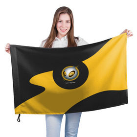 Флаг 3D с принтом Team Dignitas в Санкт-Петербурге, 100% полиэстер | плотность ткани — 95 г/м2, размер — 67 х 109 см. Принт наносится с одной стороны | counter | cs | dignitas | league of legends | starcraft | strike | team