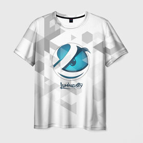 Мужская футболка 3D с принтом Luminosity Gaming в Санкт-Петербурге, 100% полиэфир | прямой крой, круглый вырез горловины, длина до линии бедер | counter | cs | luminosity | strike | team