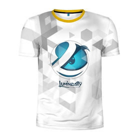 Мужская футболка 3D спортивная с принтом Luminosity Gaming в Санкт-Петербурге, 100% полиэстер с улучшенными характеристиками | приталенный силуэт, круглая горловина, широкие плечи, сужается к линии бедра | counter | cs | luminosity | strike | team