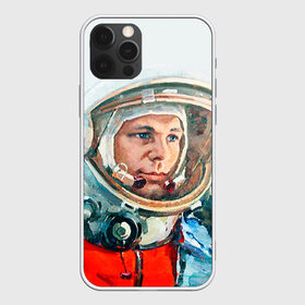 Чехол для iPhone 12 Pro Max с принтом Гагарин в Санкт-Петербурге, Силикон |  | space | гагарин | космос | россия
