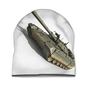 Шапка 3D с принтом Армата 2 в Санкт-Петербурге, 100% полиэстер | универсальный размер, печать по всей поверхности изделия | 9 мая | armata | армата | военная техника | танк | техника