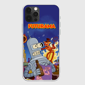Чехол для iPhone 12 Pro Max с принтом Futurama в Санкт-Петербурге, Силикон |  | Тематика изображения на принте: bender | fry | futurama | mult | бендер | бэндер | лила | мульт | мультсериал | мульфильмы | фрай | футутрама