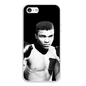 Чехол для iPhone 5/5S матовый с принтом Muhammad ali 2 в Санкт-Петербурге, Силикон | Область печати: задняя сторона чехла, без боковых панелей | ali | boxing |  muhammad ali | али | бокс | боксер | мухамад. мухаммад | мухамед али | мухаммед | мухаммед али