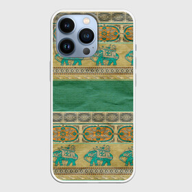 Чехол для iPhone 13 Pro с принтом Орнамент в Санкт-Петербурге,  |  | индия | орнамент | слон | узон