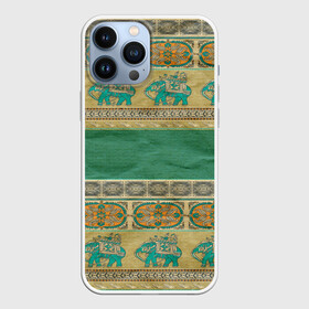 Чехол для iPhone 13 Pro Max с принтом Орнамент в Санкт-Петербурге,  |  | индия | орнамент | слон | узон