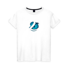 Женская футболка хлопок с принтом luminosity gaming в Санкт-Петербурге, 100% хлопок | прямой крой, круглый вырез горловины, длина до линии бедер, слегка спущенное плечо | counter strike | cs go | lg | logo | кс го