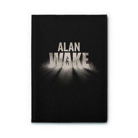 Обложка для автодокументов с принтом Alan Wake в Санкт-Петербурге, натуральная кожа |  размер 19,9*13 см; внутри 4 больших “конверта” для документов и один маленький отдел — туда идеально встанут права | alan | wake | алан уэйк | игра