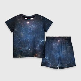 Детский костюм с шортами 3D с принтом Космос в Санкт-Петербурге,  |  | бездна | вселенная | галактика | звёзды | камета | космос | мгла | метеориты | метеоры | млечный путь | орбита | планеты | солнечная система