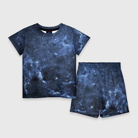 Детский костюм с шортами 3D с принтом Безмолвный космос в Санкт-Петербурге,  |  | вселенная | галактика | звёзды | камета | космос | метеориты | метеоры | млечный путь | орбита | планеты | солнечная система