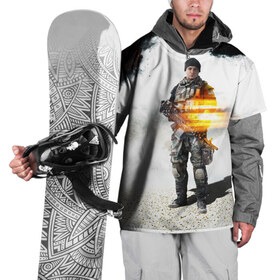 Накидка на куртку 3D с принтом Battlefield 4 Soldier в Санкт-Петербурге, 100% полиэстер |  | art | battlefield