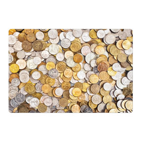 Магнитный плакат 3Х2 с принтом Российские монетки в Санкт-Петербурге, Полимерный материал с магнитным слоем | 6 деталей размером 9*9 см | money | валюта | деньги | копейка | лавэ | мелочёвка | мелочь | монетки | монеты | россия | рубль | филки
