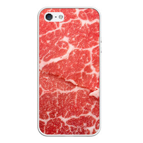 Чехол силиконовый для Телефон Apple iPhone 5/5S с принтом Кусок мяса в Санкт-Петербурге, Силикон | Область печати: задняя сторона чехла, без боковых панелей | баранина | бекон | белок | говядина | еда | жилы | кровь | кусок | мощь | мышцы | мясо | нарезка | отбивная | пища | протеин | свинина | сила | телятина | туша | филе | хрящи