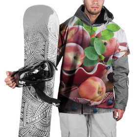 Накидка на куртку 3D с принтом Персики в Санкт-Петербурге, 100% полиэстер |  | Тематика изображения на принте: ваза | витамины | здоровье | лакомство | мёд | овощи | персики | сладости | тарелка | фрукты | черника | ягоды