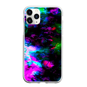Чехол для iPhone 11 Pro матовый с принтом Цветные волны в Санкт-Петербурге, Силикон |  | Тематика изображения на принте: абстракция | иллюзии | краска | текстуры | цветные