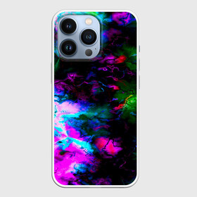 Чехол для iPhone 13 Pro с принтом Цветные волны в Санкт-Петербурге,  |  | Тематика изображения на принте: абстракция | иллюзии | краска | текстуры | цветные