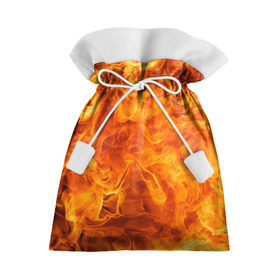 Подарочный 3D мешок с принтом Огонь в Санкт-Петербурге, 100% полиэстер | Размер: 29*39 см | ад | взрыв | вспышка | пламя | пожар