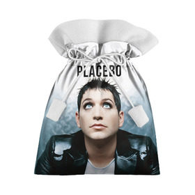 Подарочный 3D мешок с принтом Плацебо в Санкт-Петербурге, 100% полиэстер | Размер: 29*39 см | Тематика изображения на принте: placebo | брайан молко | молко | плацебо | плейсибо | плэйсибо
