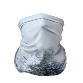 Бандана-труба 3D с принтом Зимняя пора в Санкт-Петербурге, 100% полиэстер, ткань с особыми свойствами — Activecool | плотность 150‒180 г/м2; хорошо тянется, но сохраняет форму | Тематика изображения на принте: вьюга | горы | зима | лес | метель | мороз | пейзаж | пурга | снег | снегопад | сосулька | стужа | сугроб | холод