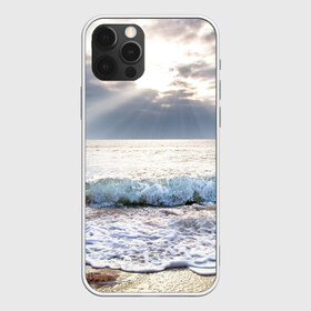 Чехол для iPhone 12 Pro Max с принтом Закат в Санкт-Петербурге, Силикон |  | море | небо | океан | пейзаж | солнце