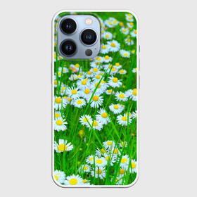 Чехол для iPhone 13 Pro с принтом Ромашки в Санкт-Петербурге,  |  | поле | природа | ромашка | цветы