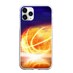 Чехол для iPhone 11 Pro матовый с принтом Огненный мяч в Санкт-Петербурге, Силикон |  | streetball | баскетбол | взрыв | искры | любимая игра | моя жизнь | мяч | огонь | пламя | развлечение | страсть | тренировка | увлечение | хобби
