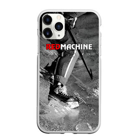 Чехол для iPhone 11 Pro матовый с принтом Red maсhine в Санкт-Петербурге, Силикон |  | red machine | красная машина | сборная россии | хоккей