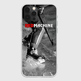 Чехол для iPhone 12 Pro с принтом Red maсhine в Санкт-Петербурге, силикон | область печати: задняя сторона чехла, без боковых панелей | red machine | красная машина | сборная россии | хоккей