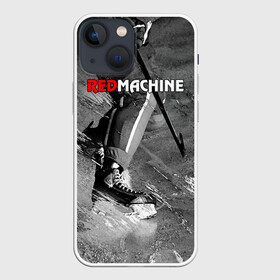 Чехол для iPhone 13 mini с принтом Red maсhine в Санкт-Петербурге,  |  | red machine | красная машина | сборная россии | хоккей
