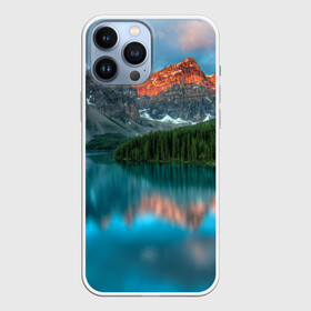 Чехол для iPhone 13 Pro Max с принтом Неописуемая красота в Санкт-Петербурге,  |  | Тематика изображения на принте: горы | канада | красота | лес | небо | облака | озеро | пейзаж | природа | речка