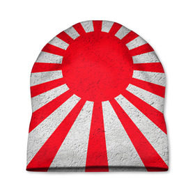 Шапка 3D с принтом Япония в Санкт-Петербурге, 100% полиэстер | универсальный размер, печать по всей поверхности изделия | country | japan | государство | страна | флаг | флаги | япония